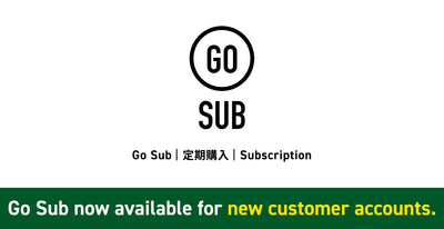 【新規お客様アカウントでGo Subが利用可能へ！】Go Sub | 定期購入 | Subscription アップデート