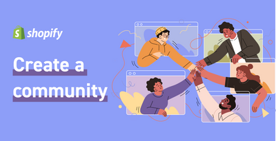 Introducing apps where you can create a community page on SHOPIFY!
