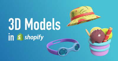 Shopifyへの３Dモデルを導入！アプリを利用してUI向上・商品価値訴求。