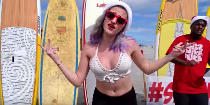 フロリダのココアビーチがテイラースイフトの曲をリメイク　shake it off ならぬ Surf it off
