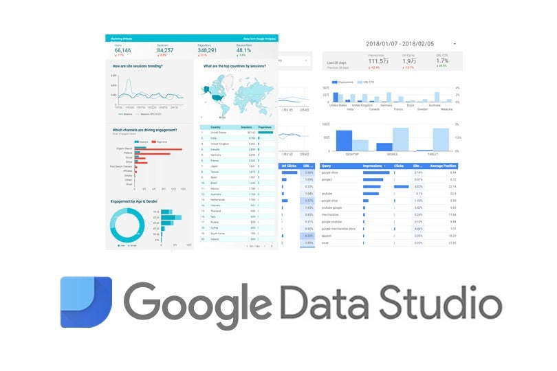アクセス解析レポート作成もお任せ！Googleデータスタジオの使い方【テンプレートあり】